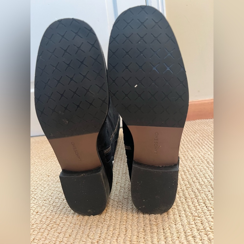 MOVING SALE 🔥 Lands’ End Tall Suede Boots Size 8 - Picture 6 of 8